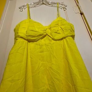 Banana Republic Yellow Dress Size 16 & Size 8